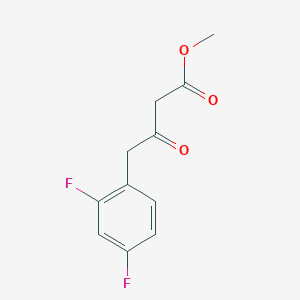 Methyl 4-(2,4-difluorophenyl)-3-oxobutanoate