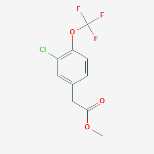 Methyl 3-chloro-4-(trifluoromethoxy)phenylacetate