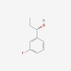 molecular formula C9H11FO B1649111 (S)-1-(3-fluorophenyl)propan-1-ol 