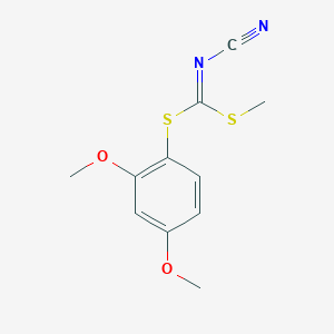 (2,4-Dimethoxyphenyl)methyl-cyanocarbonimidodithioate