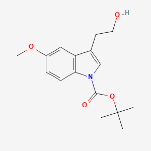 molecular formula C16H21NO4 B1649164 N-Boc-5-methoxytryptophol 