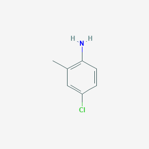 molecular formula C7H8ClN<br>ClC6H3(CH3)NH2<br>C7H8ClN B164923 4-Chloro-2-methylaniline CAS No. 95-69-2