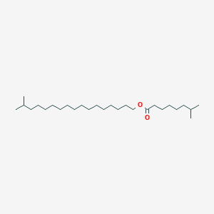 molecular formula C27H54O2 B1649230 16-Methylheptadecyl 7-methyloctanoate 