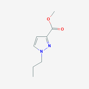 molecular formula C8H12N2O2 B1649241 methyl 1-propyl-1H-pyrazole-3-carboxylate 