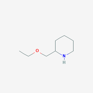 molecular formula C8H17NO B1649263 2-(Ethoxymethyl)piperidine 