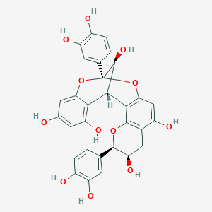 molecular formula C30H24O12 B1649276 Proanthocyanidin A5' CAS No. 111466-30-9