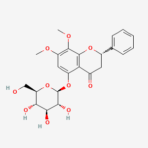 molecular formula C23H26O10 B1649277 Andrographidin A CAS No. 113963-37-4