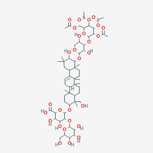 molecular formula C61H94O28 B1649280 Acetylsoyasaponin A2 CAS No. 117230-32-7