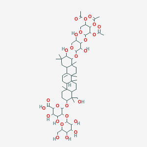 molecular formula C58H90O26 B1649281 Soyasaponin Ae CAS No. 117230-34-9