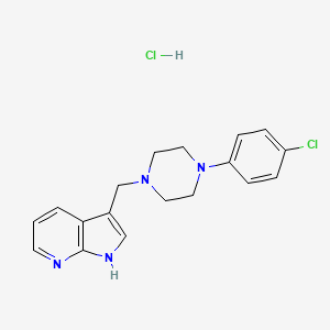 molecular formula C18H20Cl2N4 B1649282 L-745870 hydrochloride CAS No. 1173023-36-3