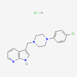 molecular formula C18H20Cl2N4 B1649282 L-745,870 hydrochloride CAS No. 1173023-36-3