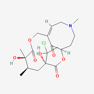 molecular formula C19H28ClNO7 B1649287 Desacetyldoronine CAS No. 120481-77-8