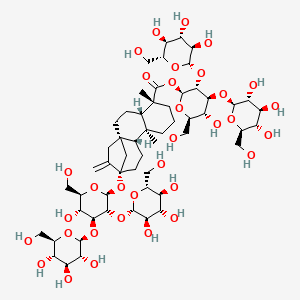 molecular formula C56H90O33 B1649289 Rebaudioside M CAS No. 1220616-44-3