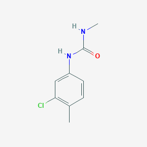 molecular formula C9H11ClN2O B164929 1-(3-Chloro-4-methylphenyl)-3-methylurea CAS No. 22175-22-0