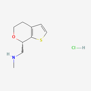 molecular formula C9H14ClNOS B1649295 Ulotaront hydrochloride CAS No. 1310422-41-3
