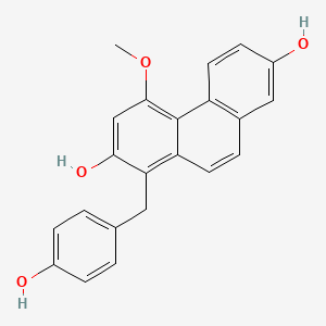 molecular formula C22H18O4 B1649297 AChE/BChE-IN-11 CAS No. 133740-30-4