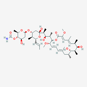 molecular formula C45H73NO14 B016493 Concanamycin B CAS No. 81552-33-2