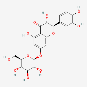 molecular formula C21H22O12 B1649301 Taxifolin 7-glucoside CAS No. 14292-40-1