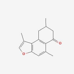 molecular formula C15H16O2 B1649313 Myrrhone CAS No. 183551-83-9