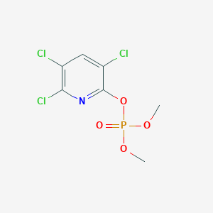 molecular formula C7H7Cl3NO4P B164932 Fospirate CAS No. 5598-52-7