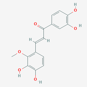 molecular formula C16H14O6 B1649320 3,3',4,4'-Tetrahydroxy-2-methoxychalcone CAS No. 197227-39-7