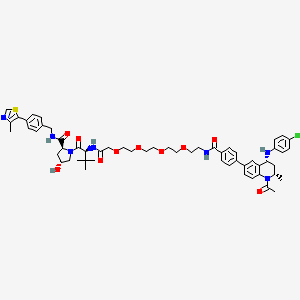 molecular formula C57H70ClN7O10S B1649326 MZP-55 CAS No. 2010159-48-3