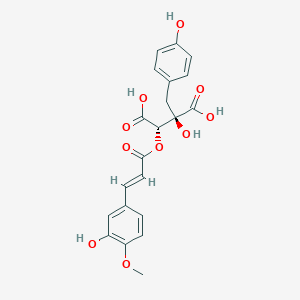 molecular formula C21H20O10 B1649329 升麻酸F CAS No. 220618-91-7