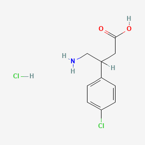 molecular formula C10H13Cl2NO2 B1649339 (R)-Baclofen hydrochloride CAS No. 28311-31-1