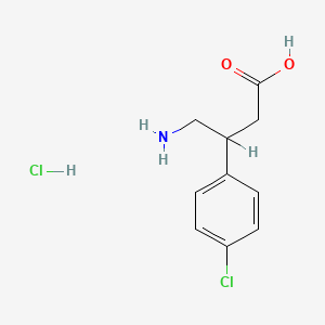 molecular formula C10H13Cl2NO2 B1649339 Baclofen hydrochloride CAS No. 28311-31-1