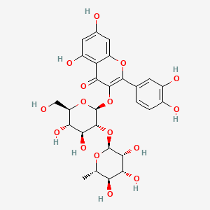 molecular formula C27H30O16 B1649342 quercetin 3-O-neohesperidoside CAS No. 32453-36-4