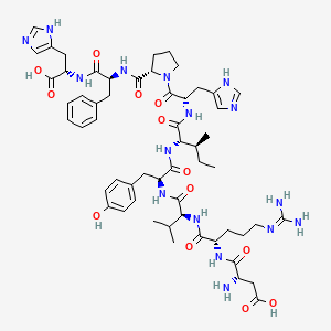 molecular formula C56H78N16O13 B1649345 Angiotensin (1-9) 