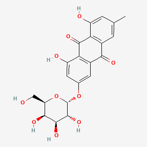 molecular formula C21H20O10 B1649346 Clicoemodin CAS No. 34298-85-6