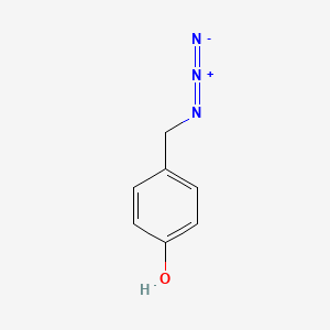 molecular formula C7H7N3O B1649359 4-(Azidomethyl)phenol CAS No. 55116-31-9