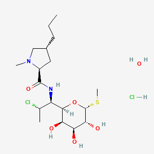 molecular formula C18H36Cl2N2O6S B1649366 Clindamycin Hydrochloride Monohydrate CAS No. 58207-19-5