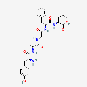 molecular formula C29H39N5O7 B1649368 (Ala2)-Leu-Enkephalin CAS No. 60284-47-1
