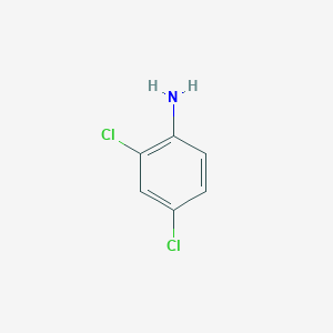 molecular formula C6H5Cl2N B164938 2,4-Dichloroaniline CAS No. 554-00-7