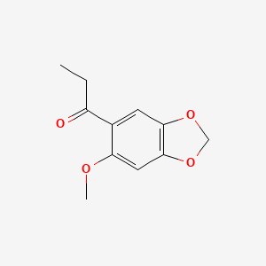 molecular formula C11H12O4 B1649390 Methyl kakuol CAS No. 70342-29-9