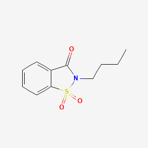 molecular formula C11H13NO3S B1649398 Butylbenisothiazolene CAS No. 7499-96-9