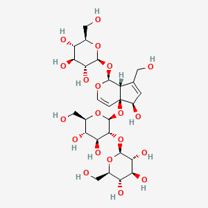 molecular formula C27H42O20 B1649409 Rehmannioside D CAS No. 81720-08-3