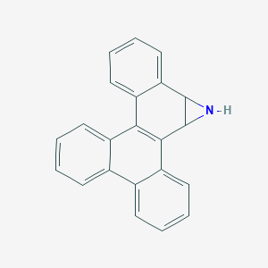 molecular formula C22H15N B164942 Benzo(g)chrysene-9,10-imine CAS No. 132335-20-7