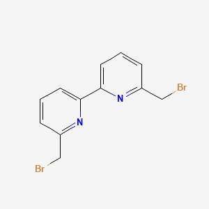 molecular formula C12H10Br2N2 B1649436 6,6'-Bis(bromomethyl)-2,2'-bipyridine CAS No. 96517-97-4