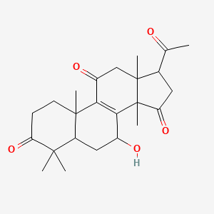 molecular formula C24H32O5 B1649439 Lucidone B CAS No. 97653-93-5
