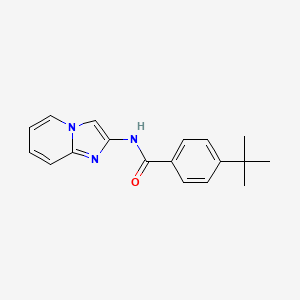 molecular formula C18H19N3O B1649471 CFT-2718 CAS No. 1005775-58-5