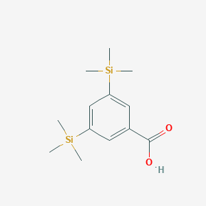 molecular formula C13H22O2Si2 B164949 3,5-Bis(trimethylsilyl)benzoic acid CAS No. 125973-55-9