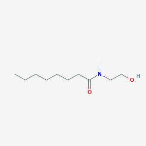 molecular formula C11H23NO2 B1649499 N-(2-Hydroxyethyl)-N-methyloctanamide CAS No. 100828-60-2