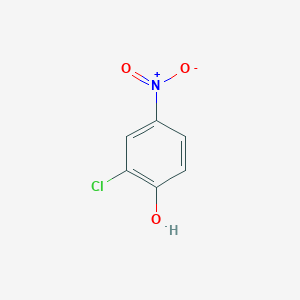 molecular formula C6H4ClNO3 B164951 2-Chloro-4-nitrophenol CAS No. 619-08-9