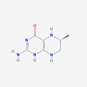 molecular formula C7H11N5O B164965 (6r)-2-Amino-6-Methyl-5,6,7,8-Tetrahydropteridin-4(3h)-One CAS No. 136693-01-1
