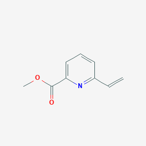 molecular formula C9H9NO2 B1649704 methyl 6-vinylpicolinate CAS No. 103441-73-2