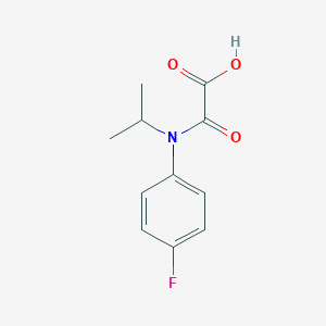 molecular formula C11H12FNO3 B164977 氟苯草草酸 CAS No. 201668-31-7