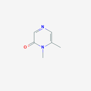 molecular formula C6H8N2O B164978 1,6-dimethyl-2(1H)-pyrazinone CAS No. 137232-62-3